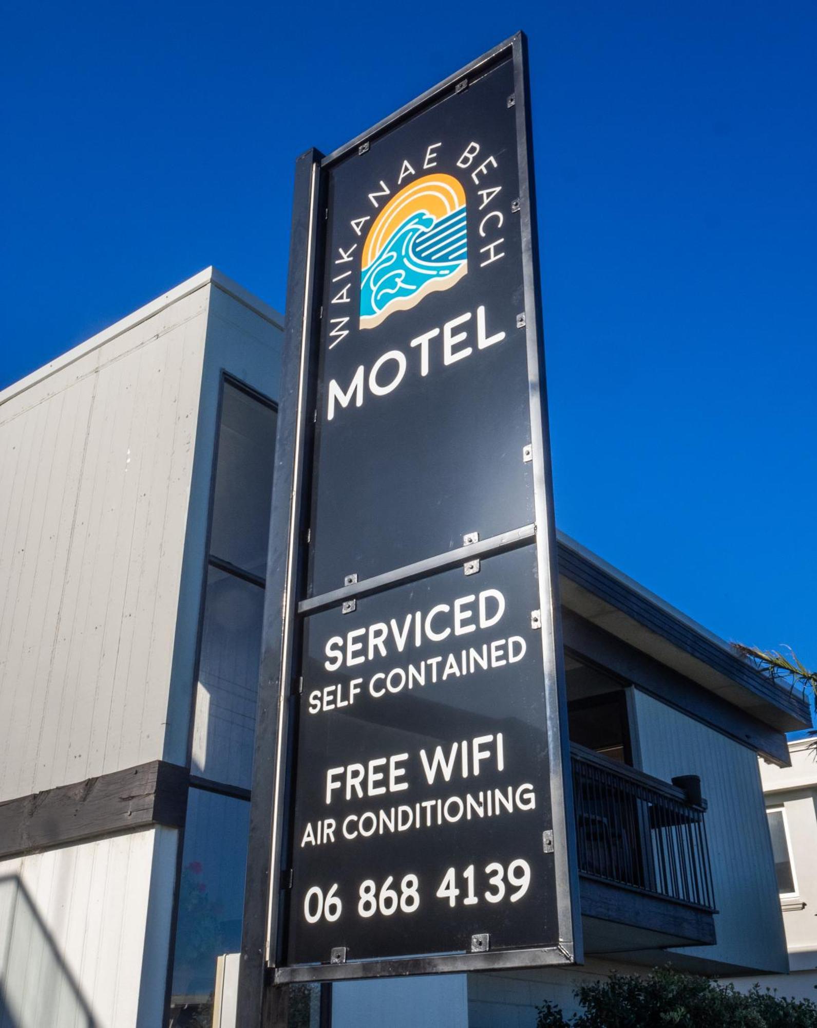 Waikanae Beach Motel 기즈번 외부 사진