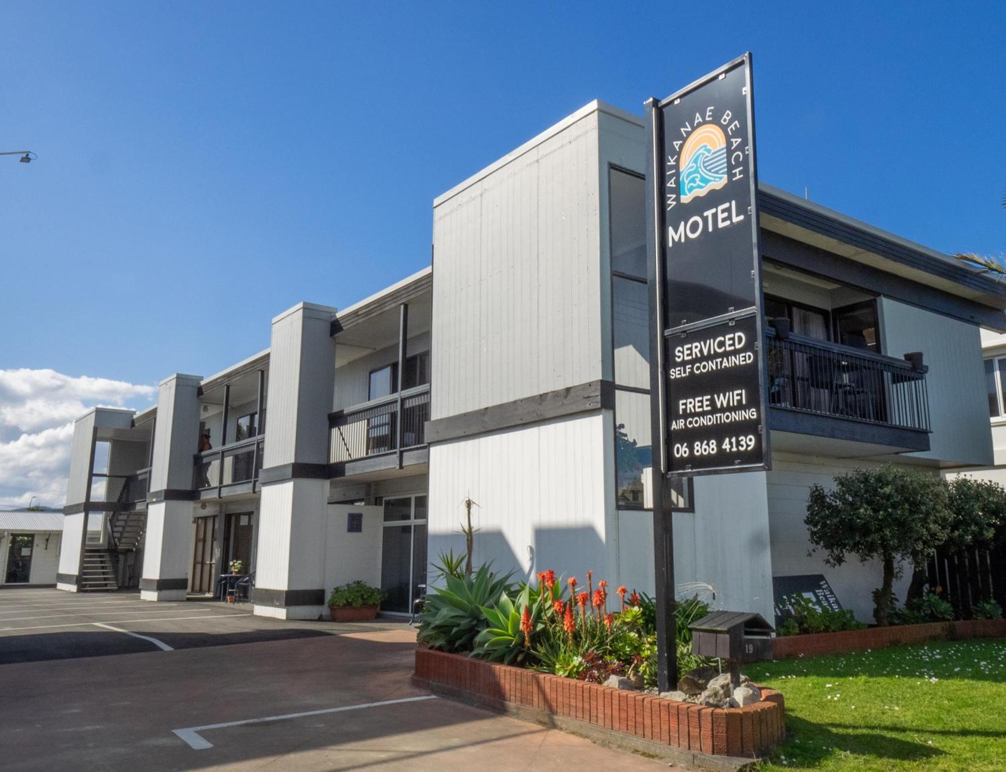 Waikanae Beach Motel 기즈번 외부 사진